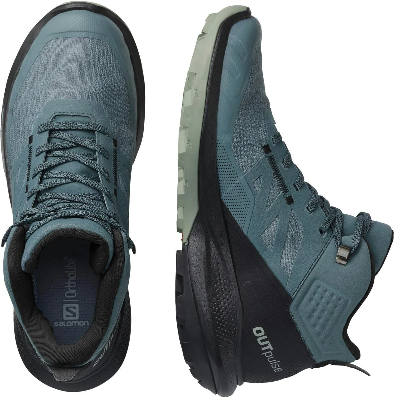 Salomon OUTpulse Mid Gore-Tex Light Trail Shoes - Women's 7 Salomon OUTpulse Mid Gore-Tex Light Trail Shoes - Women's - Image 7