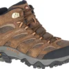Merrell Moab 3 Mid Waterproof Light Trail Shoes - Men's