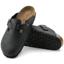 Birkenstock Boston Leather Clogs - Unisex -Shoes Sale Store image 1266