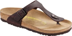 Birkenstock Gizeh Leather Sandals - Women's