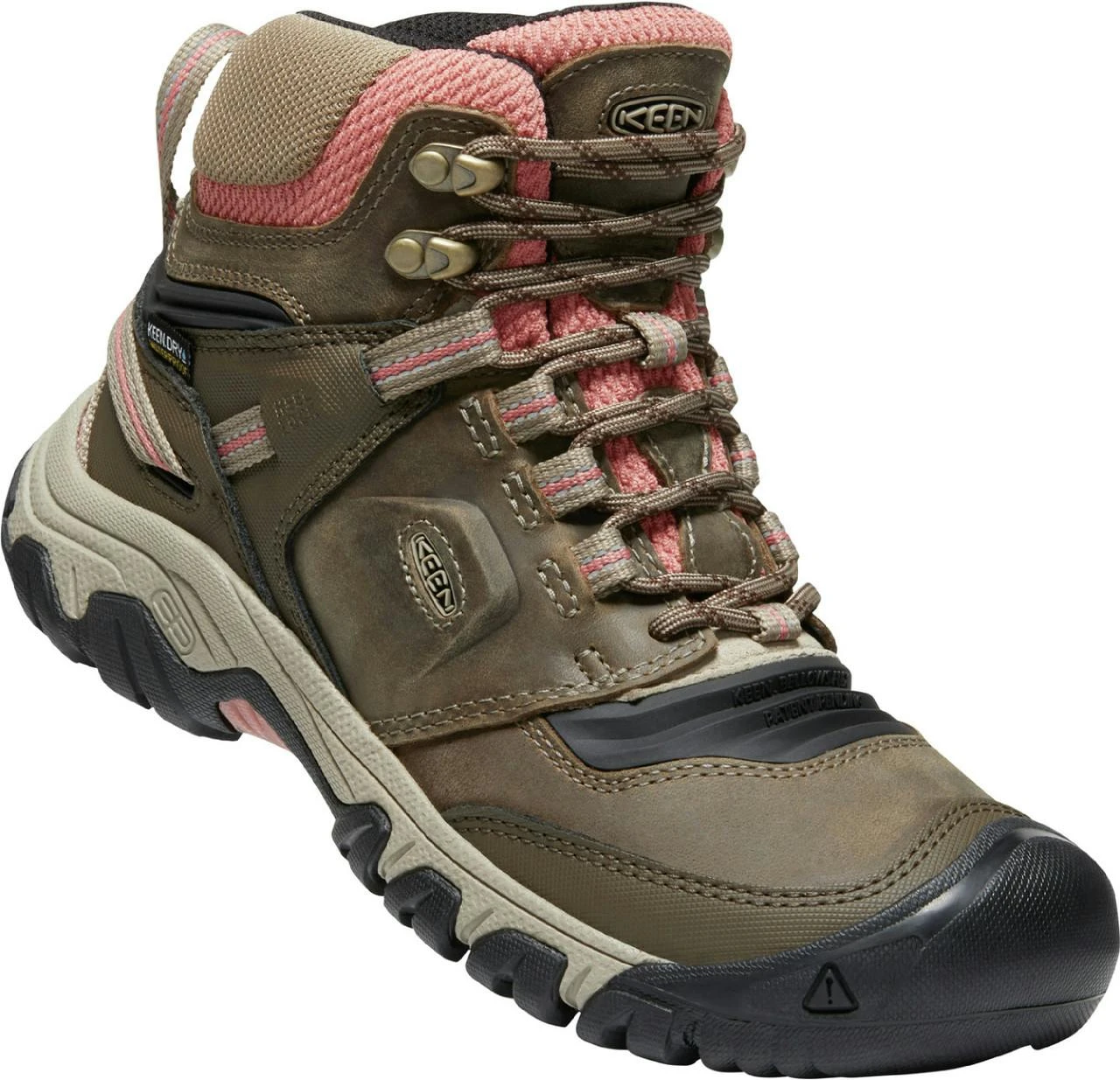 Keen Ridge Flex Mid Waterproof Light Trail Shoes - Women's 1 Keen Ridge Flex Mid Waterproof Light Trail Shoes - Women's