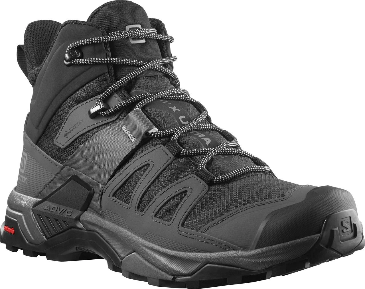 Salomon X Ultra Mid 4 Gore-Tex Light Trail Shoes - Men's 1 Salomon X Ultra Mid 4 Gore-Tex Light Trail Shoes - Men's