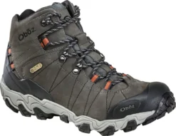 Oboz Bridger Mid Bdry Hiking Shoes - Men's -Shoes Sale Store image 2056