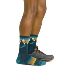 Darn Tough Sunset Ridge Lightweight Cushion Micro Crew Socks - Unisex -Shoes Sale Store image 2097