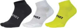 DeFeet All Day 1" Assorted 3-Pack Socks - Unisex