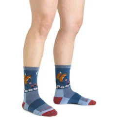 Darn Tough Critter Club Lightweight Cushion Micro Crew Socks - Women's 8 Darn Tough Critter Club Lightweight Cushion Micro Crew Socks - Women's -Shoes Sale Store image 2174