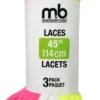 Moneysworth Sport Round Neon Laces 3 Pack - Unisex