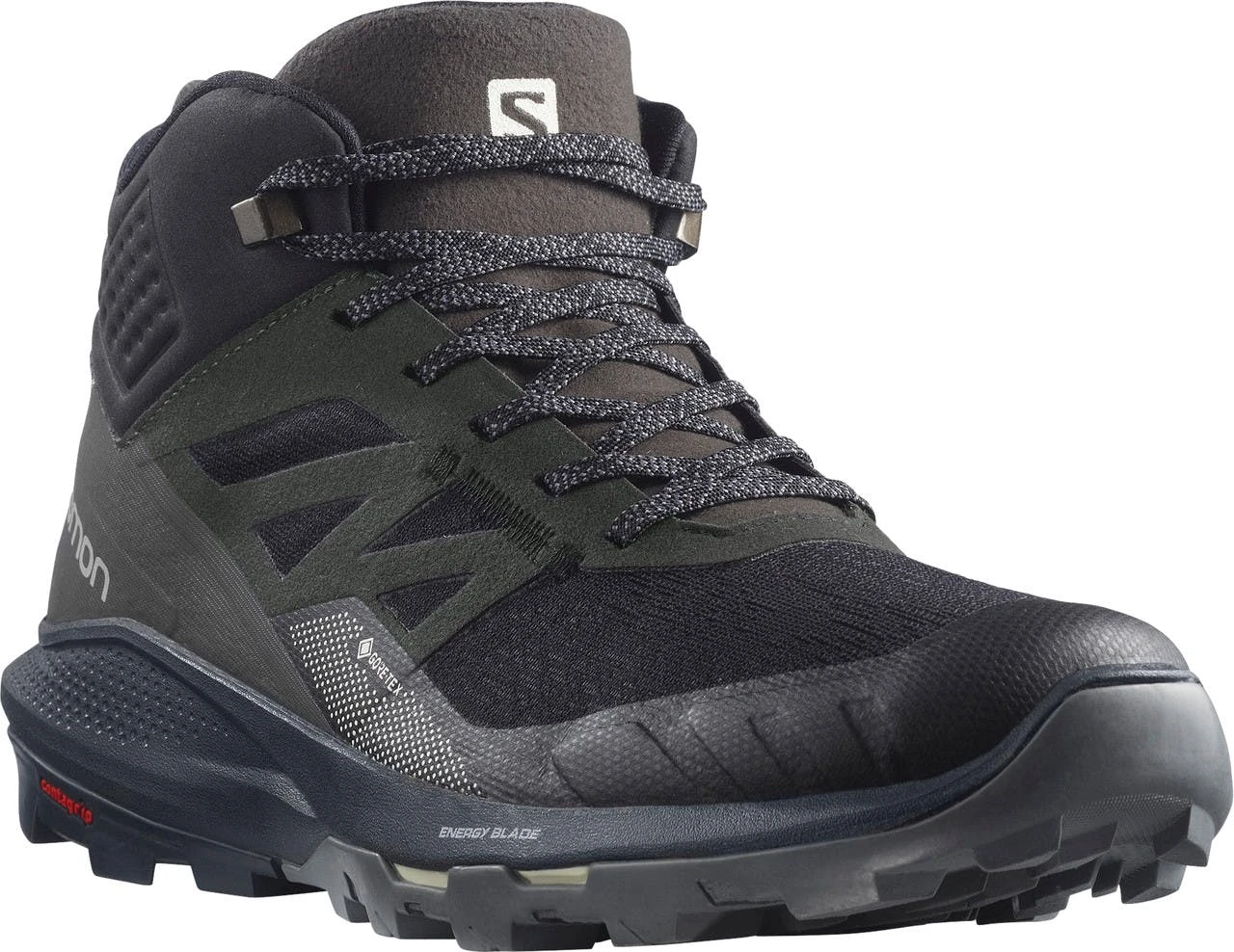 Salomon OUTpulse Mid Gore-Tex Light Trail Shoes - Men's 1 Salomon OUTpulse Mid Gore-Tex Light Trail Shoes - Men's